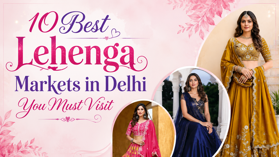 10 Best Lehenga Markets in Delhi You Must Visit