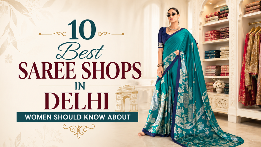 10 Best Saree Shops in Delhi Women Should Know About