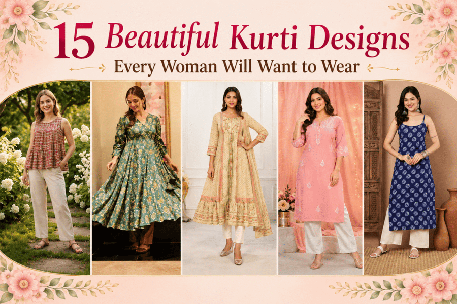 15 Beautiful Kurti Designs Every Woman Will Want to Wear
