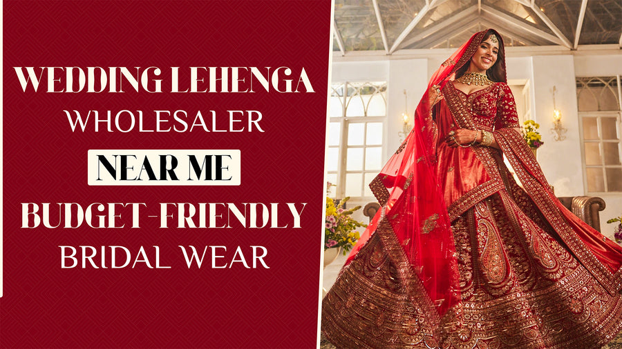 Wedding Lehenga Wholesaler Near Me – Budget-Friendly Bridal Wear