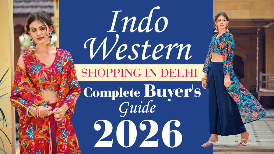 Indo Western Shopping in Delhi: Complete Buyer’s Guide 2026