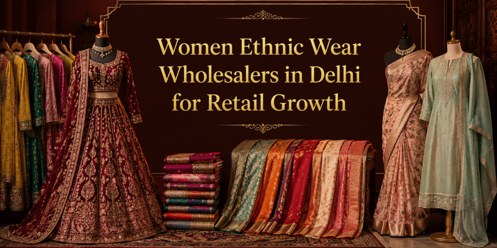 Women Ethnic Wear Wholesalers in Delhi for Retail Growth