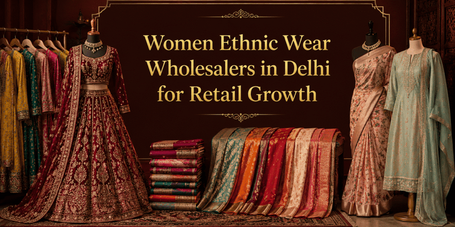 Women Ethnic Wear Wholesalers in Delhi for Retail Growth
