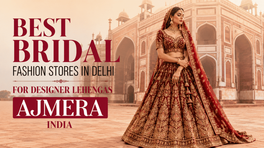 Best Bridal Fashion Stores in Delhi for Designer Lehengas