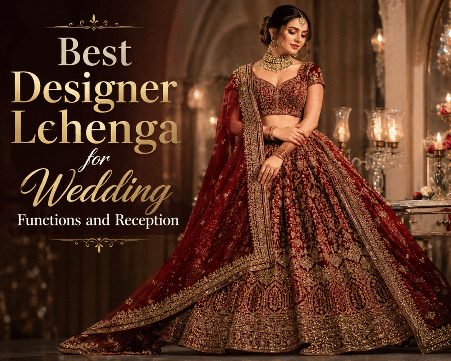 Best Designer Lehenga for Wedding Functions and Reception