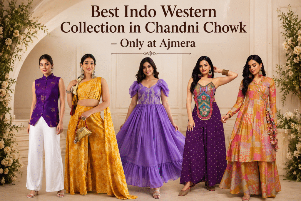 Best Indo Western Collection in Chandni Chowk – Only at Ajmera