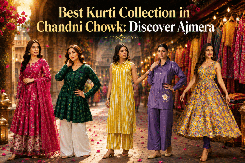Best Kurti Collection in Chandni Chowk: Discover Ajmera