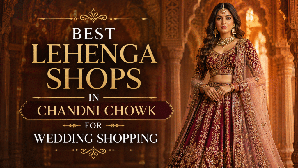 Best Lehenga Shops in Chandni Chowk for Wedding Shopping