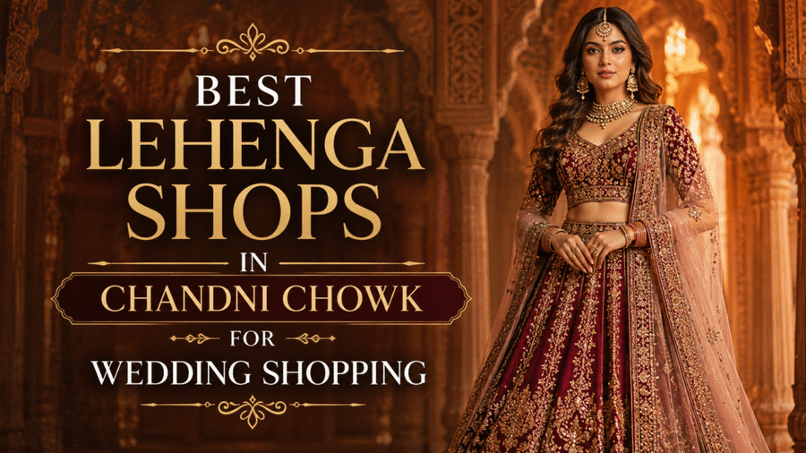 Best Lehenga Shops in Chandni Chowk for Wedding Shopping