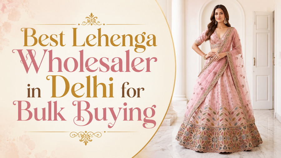 Best Lehenga Wholesaler in Delhi for Bulk Buying