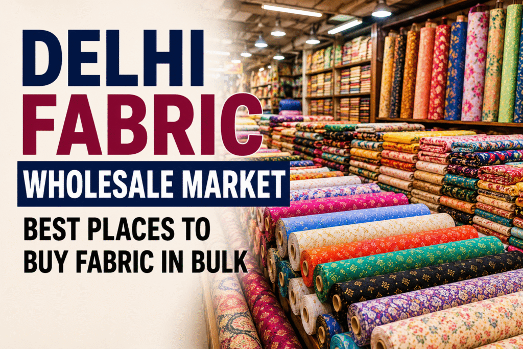 Delhi Fabric Wholesale Market: Best Places to Buy in Bulk