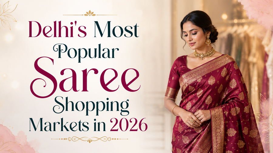 Delhi’s Most Popular Saree Shopping Markets in 2026