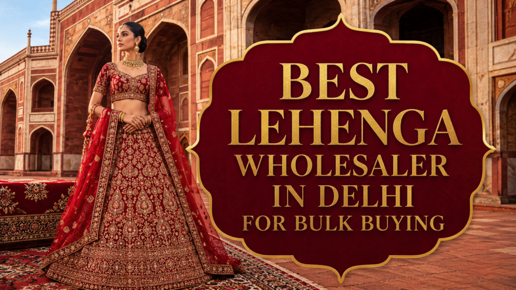 Best Lehenga Wholesaler in Delhi for Bulk Buying